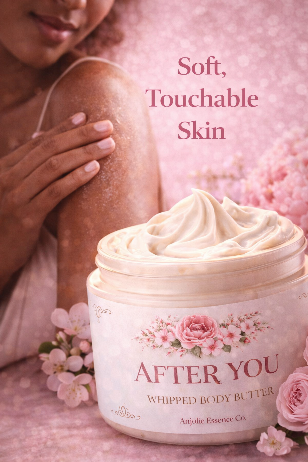 After You Whipped Body Butter For Women Luxuriously Hydrating Silky Soft Skin Everyday Nourishment by Anjolie's Essence Co.