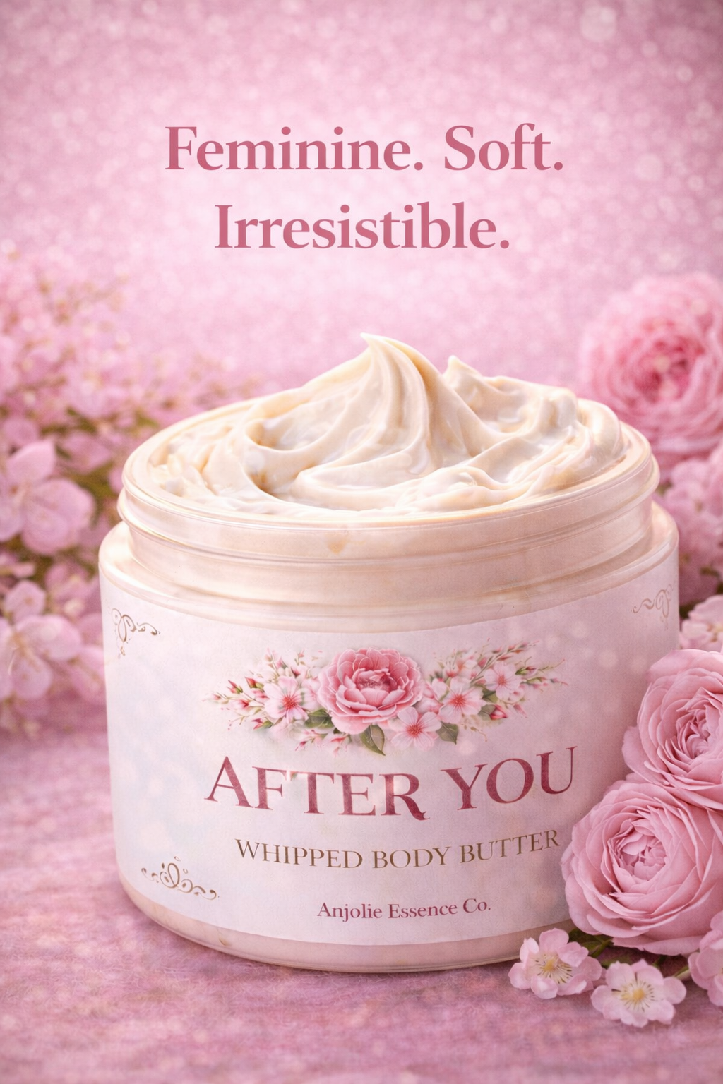 After You Whipped Body Butter For Women Luxuriously Hydrating Silky Soft Skin Everyday Nourishment by Anjolie's Essence Co.