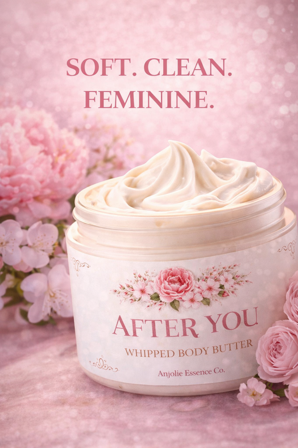 After You Whipped Body Butter For Women Luxuriously Hydrating Silky Soft Skin Everyday Nourishment by Anjolie's Essence Co.