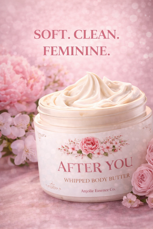 After You Whipped Body Butter For Women Luxuriously Hydrating Silky Soft Skin Everyday Nourishment by Anjolie's Essence Co.