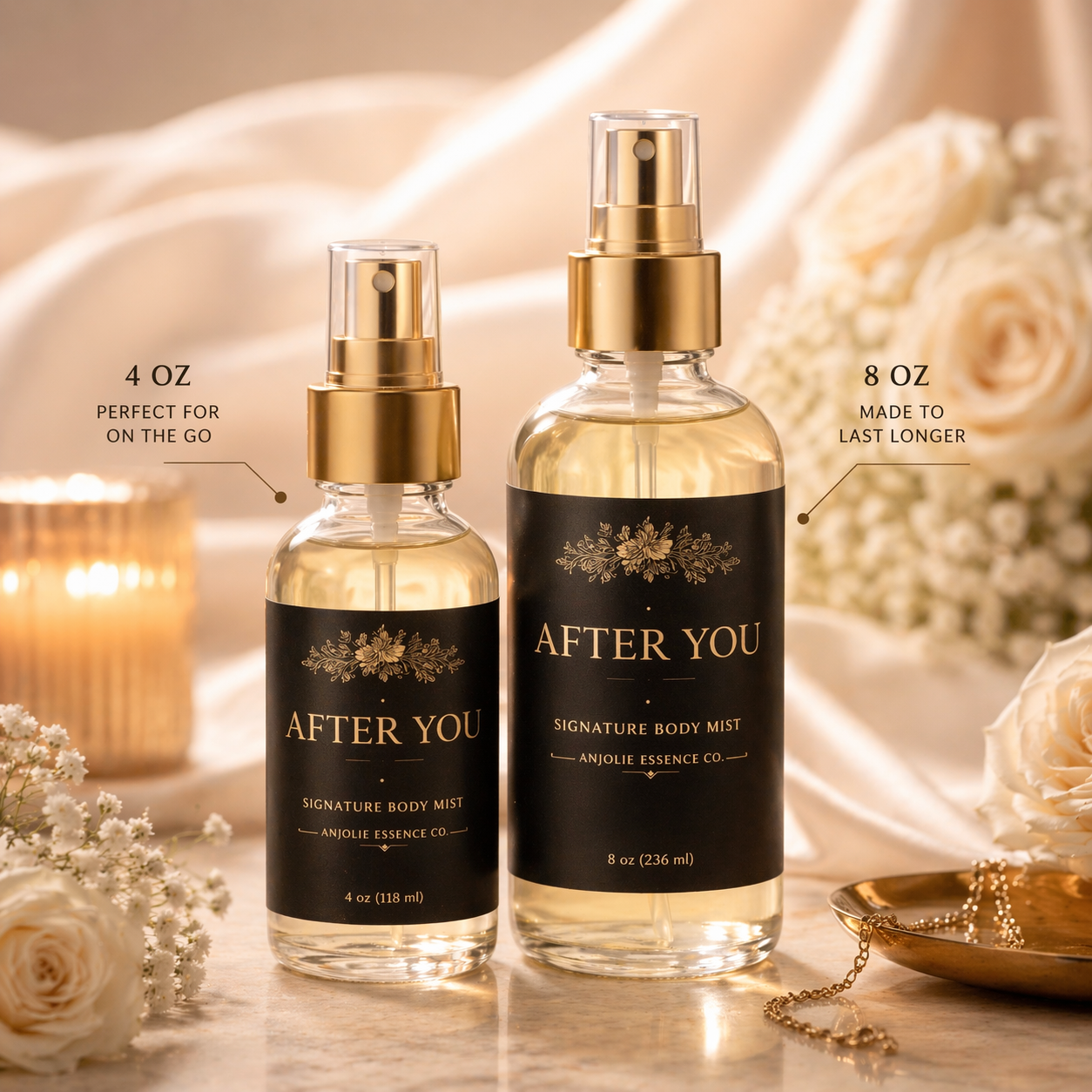 After You Signature Body Mist Soft Intimate Fragrance For Your Skin Perfect Everyday Wear by Anjolie's Essence Co.