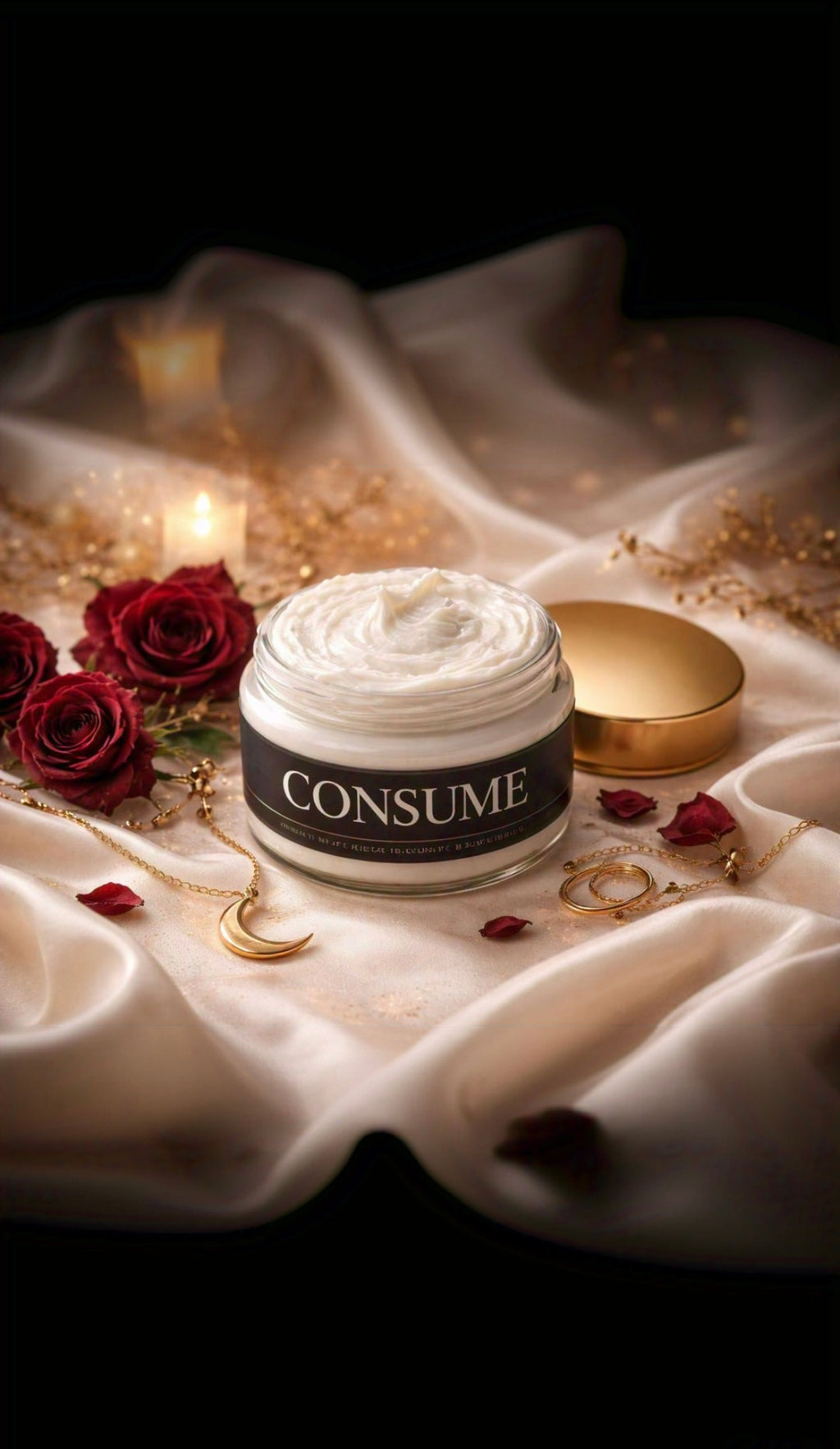 Consume Whipped Body Butter Luxurious Deeply Moisturizing For Dry Skin Silky Smooth Everyday Hydration by Anjolie's Essence Co.