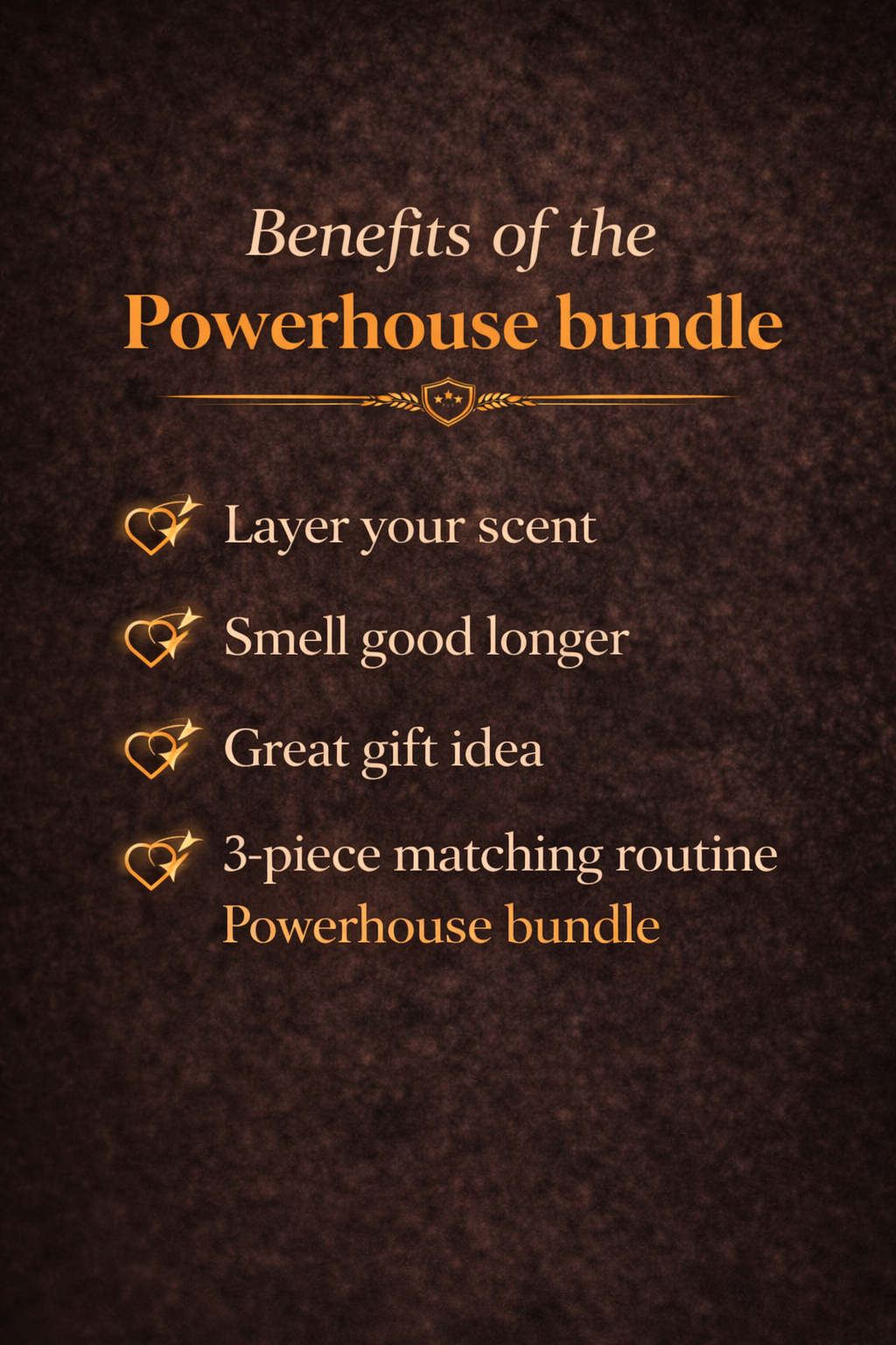 Powerhouse Men Fragrance Layering Set With Perfume Oil Mist And Body Butter by Anjolie's Essence Co.