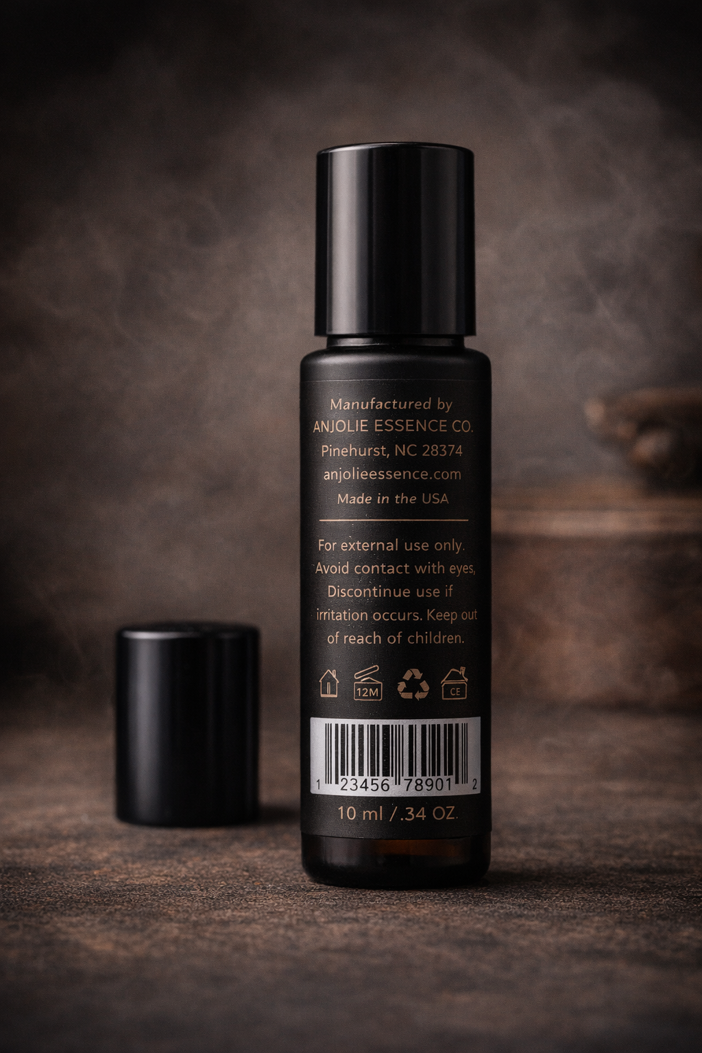 Nightmark Signature Oil Roller Fragrance For Late Nights And Intimate Moments With Slow Primal Warmth by Anjolie's Essence Co.